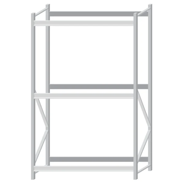 Стеллаж грузовой 2000х1250х600, 3 яруса без настила