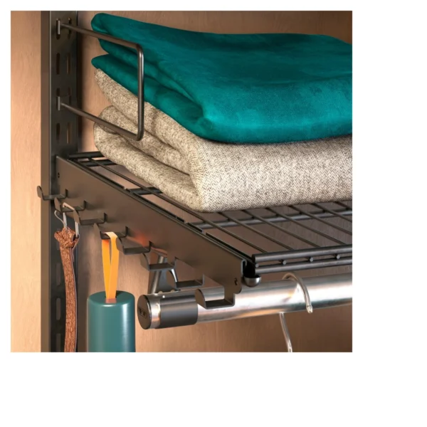 Панель с крючками боковая GHB-30 графит