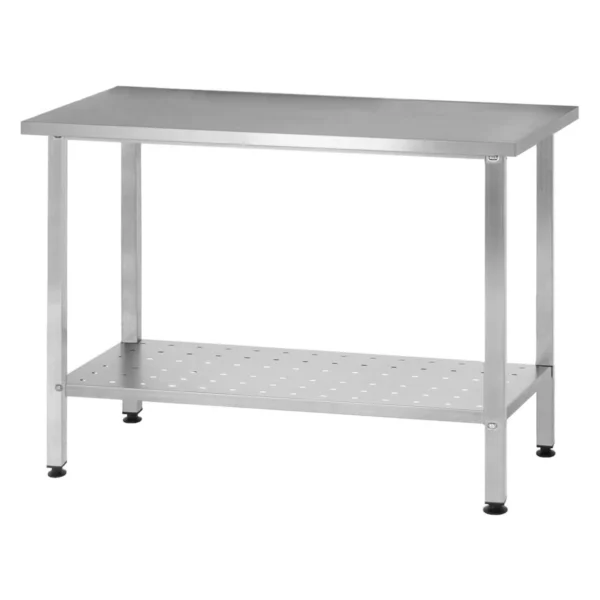 Стол производственный СПРн «Norma Inox» 1000x700 (полка перф., ножка профильная)