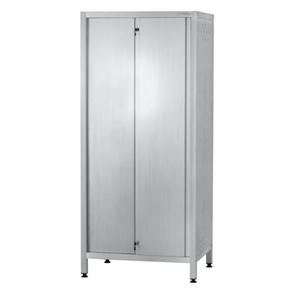 Шкаф кухонный ШЗКп 1800x1000x600 Profi Inox (двери-купе, 2 сплошные полки)