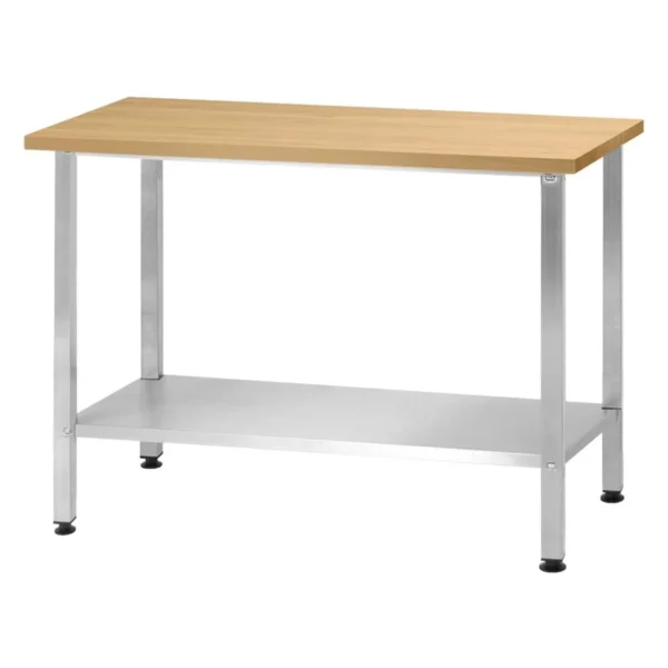 Стол кондитерский СПРн 1200x700 «Norma Ral» (полка сплошная, ножка профильная)