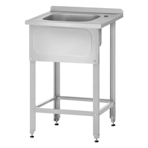 Ванна моечная ВМЦн 600 «Norma Inox» м/о 400x500x250 (ножка угловая)