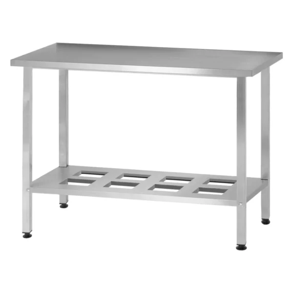Стол производственный СПРн «Norma Inox» 1000x700 (полка-решетка, ножка профильная)