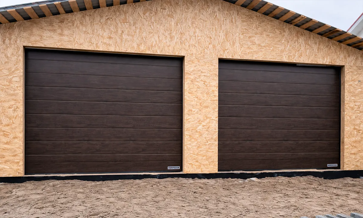 Монтаж ворот